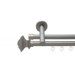 Борджеза Дворядний Реверсивний Профільна труба  Сатин 