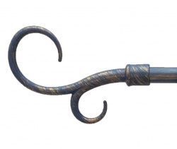 Закінчення для карнизу Orvit ГАК ПОДВІЙНИЙ 16 мм БЛАКИТЬ ЗОЛОТА 