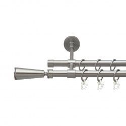 Меркурія Дворядний Закритий Гладка труба Кільце металеве Нержавіюча сталь 