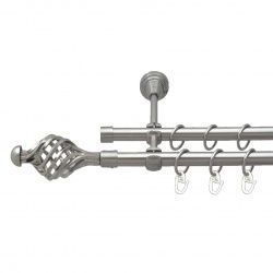 Арезо Дворядний Відкритий Гладка труба Кільце металеве Нержавіюча сталь 