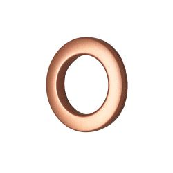 Люверс для штор Orvit Стандартний 34 х 55 мм МІДЬ