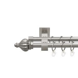 Таджа Дворядний Техно Гладка труба Кільце металеве Нержавіюча сталь 