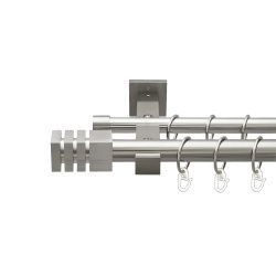 Акорда Дворядний Техно Гладка труба Кільце металеве Нержавіюча сталь 