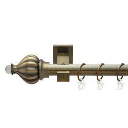 Таджа-кристал Однорядний Техно Гладка труба Кільце металеве Антик 