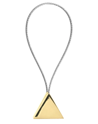 Магнітна підв'язка Orvit для штор ТРИКУТНИК ЗОЛОТО