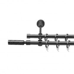 Апрілія Дворядний Відкритий Гладка труба Кільце фасонне металеве  Онікс 