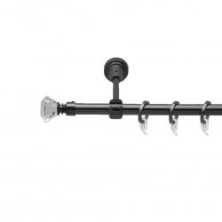 Спектралія Однорядний Відкритий Гладка труба Кільце фасонне металеве  Онікс 