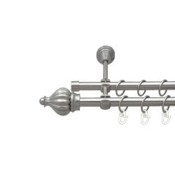 Таджа Дворядний Відкритий Гладка труба Кільце металеве Нержавіюча сталь 