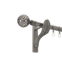 Савона Однорядний Ретро Гладка труба Кільце металеве Сатин 