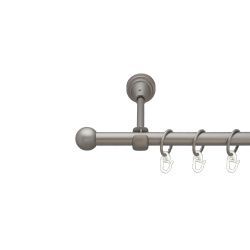 Куля болонь Однорядний Відкритий Гладка труба Кільце металеве Сатин 