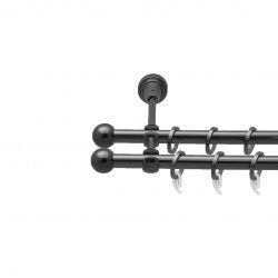 Куля болонь Дворядний Відкритий Гладка труба Кільце фасонне металеве  Онікс 