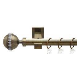 Авея Однорядний Техно Гладка труба Кільце металеве Антик 