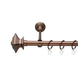 Борджеза Однорядний Відкритий Гладка труба Кільце металеве Мідь 