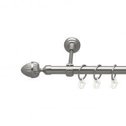 Одеон Однорядний Відкритий Гладка труба Кільце металеве Нержавіюча сталь 