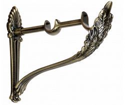 Тримач Orvit РЕТРО дворядний до стіни 35\19 мм АНТИК