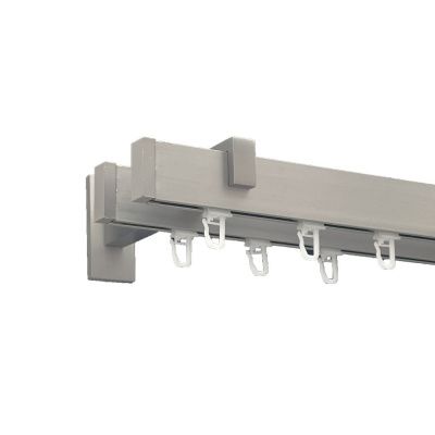 Карниз Square line Заглушка  14-17 см Сталь 400 см