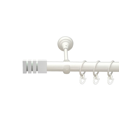 Карниз Orvit Акорда металевий однорядний відкритий гладка труба кільце металеве Арктіс 25 мм 160 см (00-00027579) Акорда Однорядний Відкритий Гладка труба Кільце металеве Арктіс