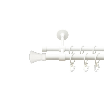 Люксор Дворядний Закритий Гладка труба Кільце металеве Арктіс 