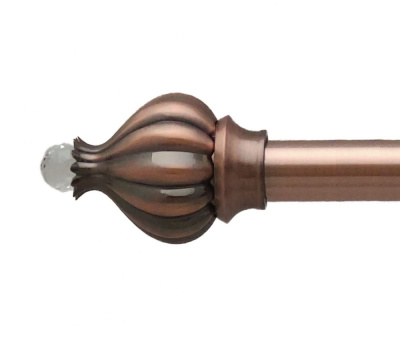 Закінчення для карнизу Orvit ТАДЖА-КРИСТАЛ 25 мм МІДЬ 