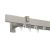 Карниз Square line Квадро Сталь 160 Orvit 1-рядний Карниз Square line Квадро 14-17 см Сталь 160 см