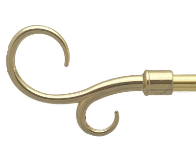 Закінчення для карнизу Orvit ГАК ПОДВІЙНИЙ 16 мм ЗОЛОТО 