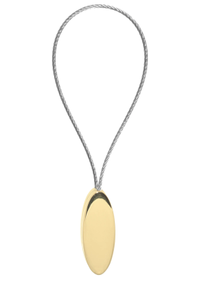 Магнітна підв'язка Orvit для штор ОВАЛ ЗОЛОТО