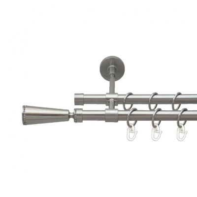 Меркурія Дворядний Закритий Гладка труба Кільце металеве Нержавіюча сталь 