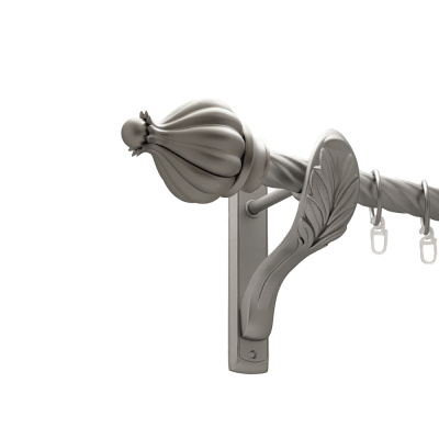 Таджа Однорядний Ретро Гладка труба Кільце металеве Сатин 