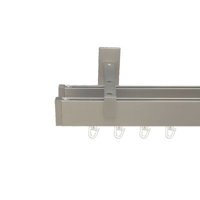 Карниз Square line Заглушка  14-17 см Сталь 400 см