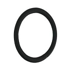 Кільце для карнизу Orvit 25 мм Металеве (35 х 42) х 3,5 мм ЧОРНИЙ ОКСАМИТ
