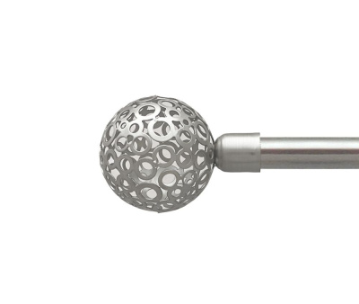 Закінчення для карнизу Orvit САВОНА 16 мм НЕРЖАВІЮЧА СТАЛЬ 