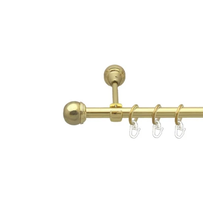 Тоді макс Однорядний Відкритий Гладка труба Кільце металеве Золото 