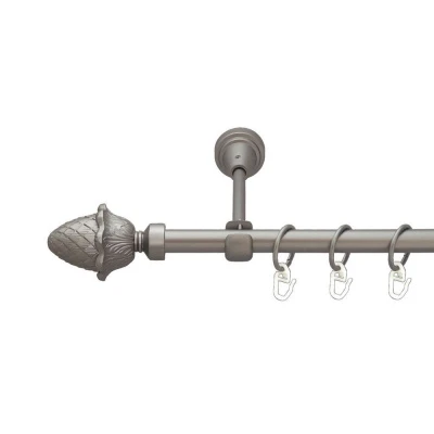 Цинара Однорядний Відкритий Гладка труба Кільце металеве Сатин 