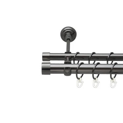 Заглушка Дворядний Відкритий Гладка труба Кільце металеве Онікс 