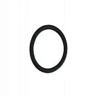 Кільце для карнизу Orvit 16 мм Металеве (25 х 32) х 3,5 мм ЧОРНИЙ ОКСАМИТ