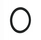 Кільце для карнизу Orvit 19 мм Металеве (30 х 37) х 3,5 мм ЧОРНИЙ ОКСАМИТ