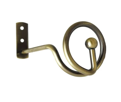 Комплект підхватів для штор Orvit Спіраль 140 Х 60 мм Антик пара-2шт. (00-00020805)