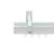 Карниз Square line Заглушка Арктіс 320 Orvit 1-рядний Карниз Square line Заглушка 14-17 см Арктіс 320 см