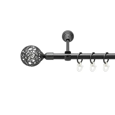 Савона Однорядний Відкритий Гладка труба Кільце металеве Онікс 