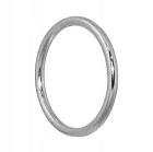 Кільце для карнизу Orvit 25 мм Металеве (35 х 42) х 3,5 мм НЕРЖАВІЮЧА СТАЛЬ