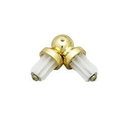 КУТОВИЙ з'єднувач для труби Orvit 16 мм ЗОЛОТО