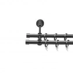 Заглушка Дворядний Відкритий Гладка труба Кільце фасонне металеве  Онікс 