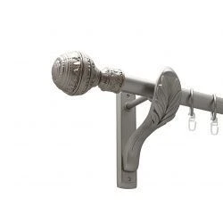 Арабеска Однорядний Ретро Гладка труба Кільце металеве Сатин 