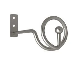 Комплект підхватів для штор Orvit Спіраль 140 Х 60 мм Сатин пара-2шт. (00-00020806)