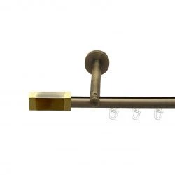 Квадро Однорядний Циліндр+профіль (16 см) Профільна труба  Антик 