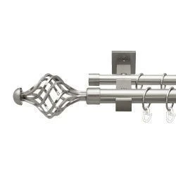 Арезо Дворядний Техно Гладка труба Кільце металеве Нержавіюча сталь 