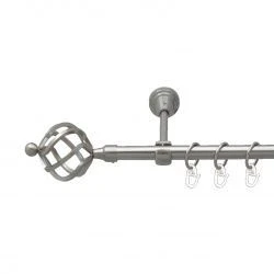 Ажур Однорядний Відкритий Гладка труба Кільце металеве Нержавіюча сталь 