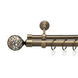 Савона Дворядний Опозитний Гладка труба Кільце металеве Антик 