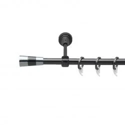 Валео Однорядний Відкритий Гладка труба Кільце фасонне металеве  Онікс 