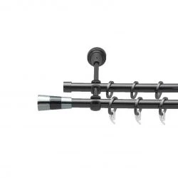 Валео Дворядний Відкритий Гладка труба Кільце фасонне металеве  Онікс 